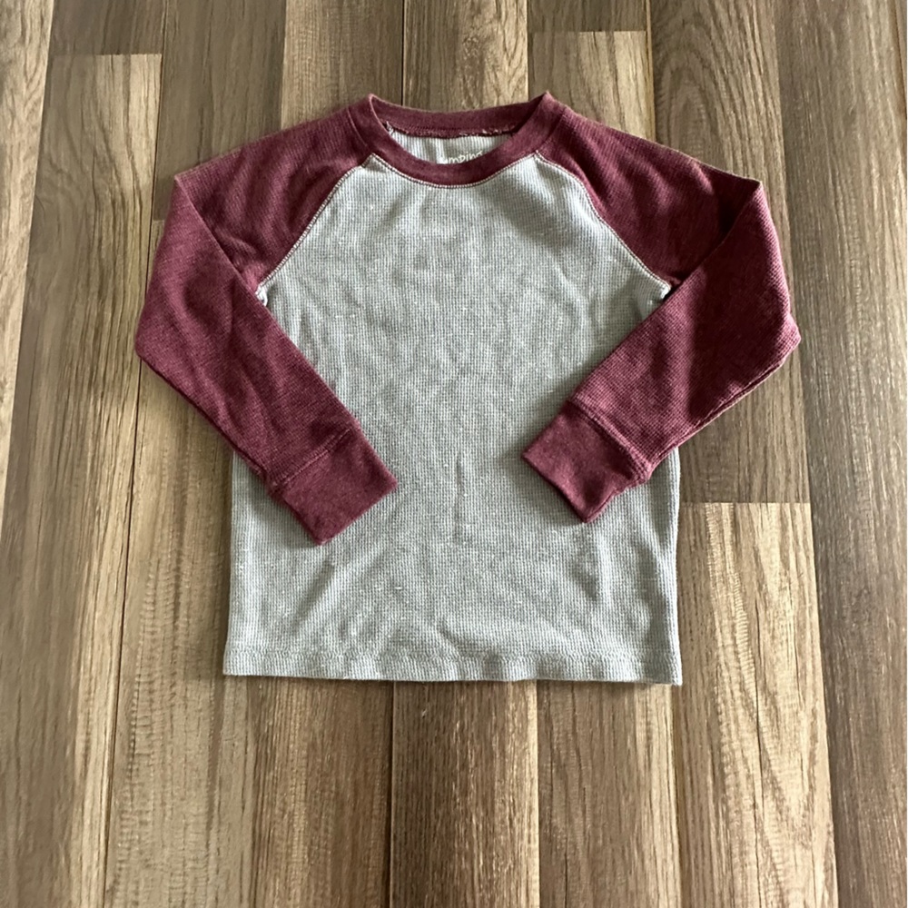 💕2/$20💕 Jumping  Beans Long Sleeve Waffle Baseball Tee